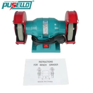 Metal Polishing Bench Grinder 220 240V Universal Voltage 250W 15MM Wheel Thickness Grit 220 Electric Desktop Grinding
