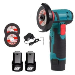 Mini 12V Lithium Electric Handheld Angle Grinder Industrial Grade with Powerful Brush Motor and Trigger Switch