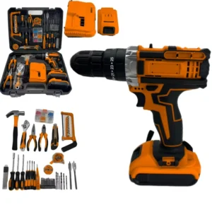 Mini 20V Battery Brushless Hand Power Hammer Drill Set Cordless Drill Tool Power Screwdriver Impact Tool
