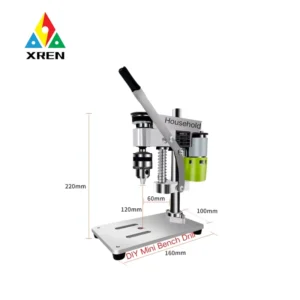 Mini Bench Drill Press Desktop Drilling Machine for Jewelry Pearl PCB & Small Workshop
