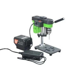 Mini Benchtop Drill Press Machine 110V/120V Alloy MINIQ BG-5178 Lithium Battery 0.6-6.5mm Chuck Capacity 100W 1400-2800rpm