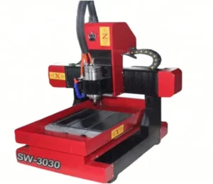 Mini CNC Engraver 3030 Machine with Hiwin Square Guide Rails 1.5 2.2kW Spindle 2000mm s Engraving Speed Made in China