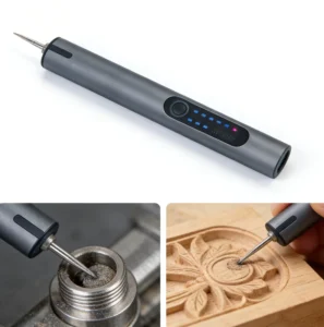Mini DIY Cordless Battery Powered Carbide Diamond Grit Engraving Pen for Wood Carving