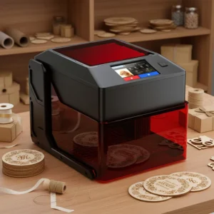 Mini Diode Laser Engraver 3W Portable for Small Items Paper Leather DIY Creative Crafts
