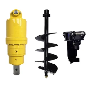 Mini Excavator Manual Earth Auger Hydraulic Earth Auger Drill