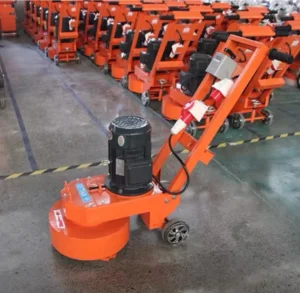 Model 400 Single Disc Concrete Floor Grinding Machine Manual Engine Portable Electric Drive Low Maintenance Cost Grinder