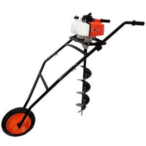 Modern Style Iron Petrol Gasoline Powered Earth Auger Machine Self Drilling Threaded Ground Rod
