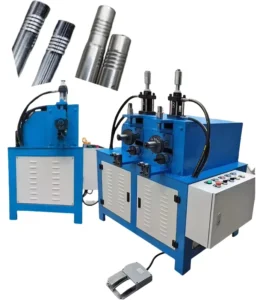 Mop Broom Stick Pipe Threader Gearbox and Motor Core Components Tube Thread Rolling Machine for Pipe Threading