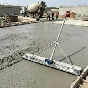 Motor Hand Tools for Concrete Finishing Trowel Battery Concrete Bull Float With Long Handle