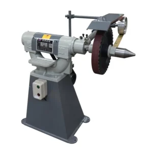 Motorized Belt Polishing Machine Small Bench Grinder with 4KW Power for Knife Making and Metal Finishing