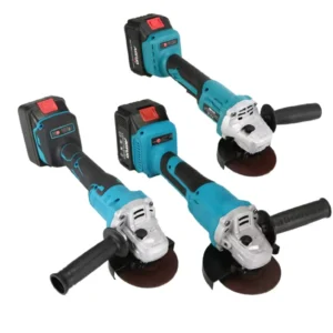 Multi Functional Industrial Brushless Cordless Battery Powered Electric Angle Grinder 11000 RPM Durability Polishing Grinding