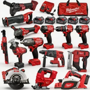 Multifunctional 18V M18 Cordless Power with 5pc 5.0Ah Li Ion Batteries 20 In 1 Combo Kits 21pc Tools Set