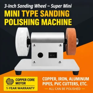 Multifunctional Bench Grinder AC DC Powered Speed Regulating Polishing Machine for Jade Engraving