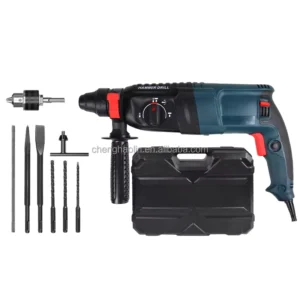 Multifunctional High Power Plug in Power Supply Concrete Three in One Impact Hammer Socket Handled Electric Hammer Drill