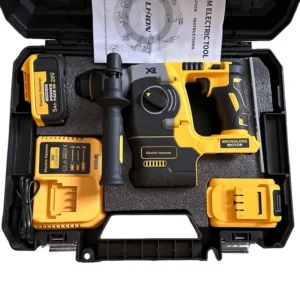 Multifunctional High Speed Electric Hammers 20V Cordless Electric Rotary Breaker Hammer Hammer Drill for Concrete DIY Brushless