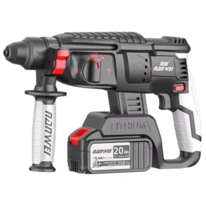 NANWEI 6.0Ah 7.5Ah 21V Power Hammer Drills Cordless Electric Brushless Rotary Hammer Machine Power Tools