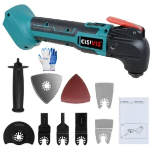OEM Customizable Industrial Grade Cordless Oscillating Multi Tool with Battery Power Source Electric Power