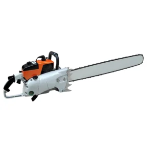 OEM DIY 36 Inch High Power 6.4HP Logging Oil Saw Machine 105CC Wood Saw Guide Plate Chain Two Stroke Industrial Reach