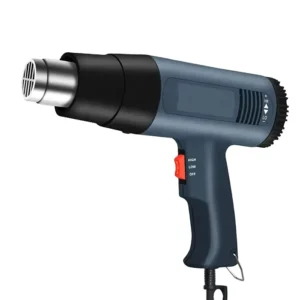 OEM Fast Heating 1000W 2000W Industrial Grade Variable Temperature Adjustable Dual Airflow Speed Hot Air Gun Shrink