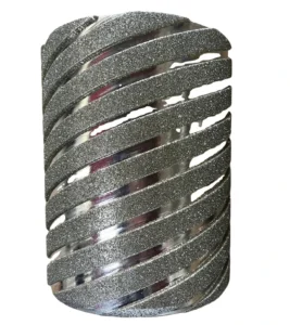 OEM High Fiberglass Electroplated Diamond Abrasive Cylinder Drum Wheel for Grinder Model Lk4