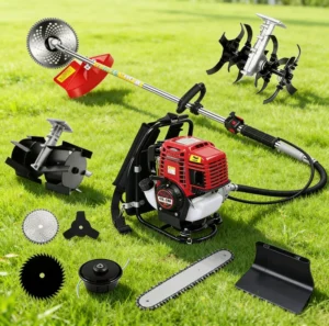 OEM Industrial Grade Backpack Brush Cutter 2-Stroke Gasoline-Powered for Garden Weeding and Trimming