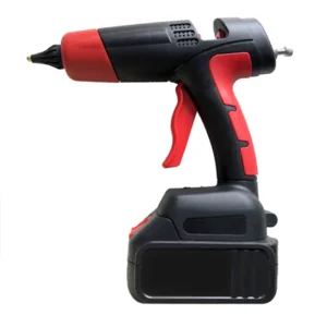 OEM Power Tool 100W Electric Rechargeable Lithium Cordless Hot Melt Glue Gun