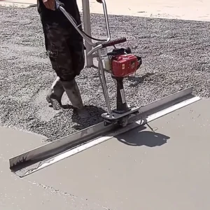 OEM Road Concrete Screed Vibrator Levelling Machine Gasoline Power Concrete Vibrating Screed Leveller