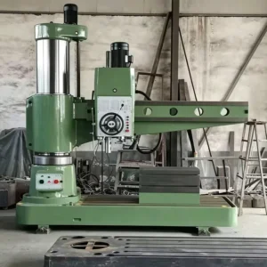 Old Used Vertical Radial Drilling Machine Industrial Drill Press Auto Parts Hardware Fitting Hole Drilling