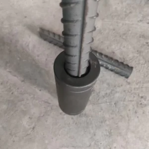 One Touch Durable Carbon Steel Rebar Coupler Tool Free Installation for Modern Apartment Office Building Concrete Reinforcement