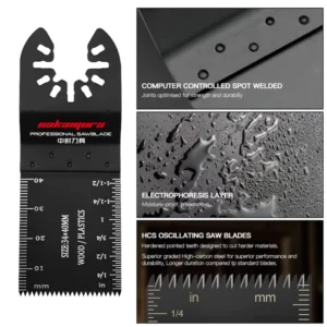 Oscillating Multi Tool Power Tool Accessories Japan Saw Blade for Wood Metal Cutting