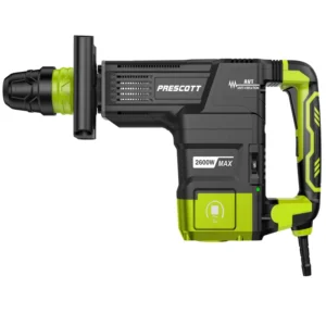 PRESCOTT 1500W 35J Electric Demolition Hammer Power Demolition Drill Tools