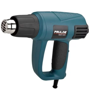 PRULDE 2000W 600 Degrees Celsius Electric Heat Gun Variable Temperature Control with Nozzles