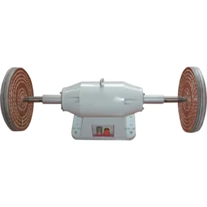 PS350 Industrial Bench Grinder Polisher Machine Powerful Bench Buffing Machine for Common Metalworking