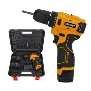 Perceuse Sans Fil 16.8V Cordless Power Drill Industrial Grade Electric Drill Brushless Power Drill