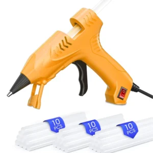 Plastic Industrial Grade Hot Melt Glue Gun for DIY Handmade Children’s Use High Power External Power Supply 6 Months Warranty