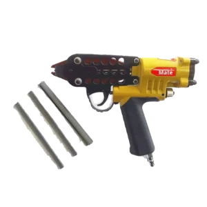 Pneumatic C Type Chicken Cage Binding Air Nail Gun for Tying Nets Bundling Nets Tying Steel Bars Brad Nailer Functionality
