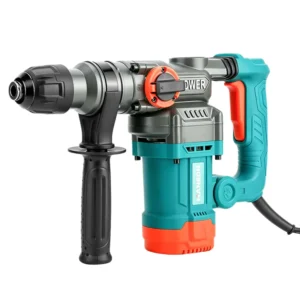 Portable 1000W 220-240V Dual-Use Corded Rotary Hammer Drill for Home Renovation and Demolition Hammer and Breaker Dual Function