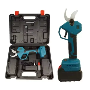 Portable 21V Cordless Electric Garden Shears SK5 Power Pruning Scissors for Thick Branches & Fruit Trees Battery Powered