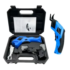 Portable Battery Powered Electric Scissors Cordless Shears Brushed Motor PP+Carbon Steel Household Industrial DIY Shear