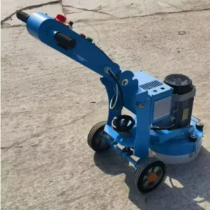 Portable Concrete Floor Grinder Adjustable Speed Floor Polisher Concrete Grinder with Foldable Handle