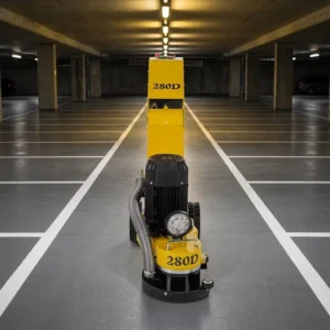 Portable Concrete Floor Grinder Adjustable speed Floor Polisher Concrete Grinder with Foldable Handle