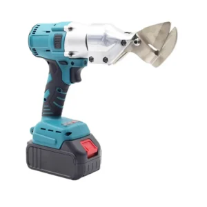 Portable Cordless Electric Scissors for Metal Sheet Cutting Lithium Battery Powered with SK5 Blade Material
