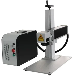 Portable Digital Color 20W Mini Engraver Logo Laser Printing Machine for Pad Printing Steel