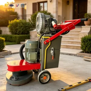 Portable Dustless Concrete Grinder 330mm Width High Power Motor Floor Grinding and Polishing Machine for Industrial Floors