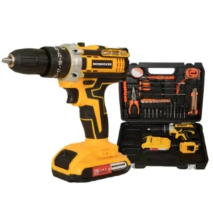 Portable Lithium Electric Power Drill Rechargeable Cordless DIY Handheld Battery Motor Infinitely Variable Speed Brushed Motor