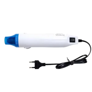 Portable Mini 300W Electric Hot Air Gun Kit DIY Heat Tools Phone Repair 300-500C Includes Wind Blower 110V Slide Switch