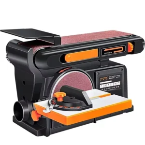 Portable Mini Multi functional Electric 220V Desktop Belt Sander Wood Grinding Polishing Machine Household Brushless Sand Tray