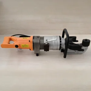 Portable Semi Automatic Electric Motor Rebar Bender Machine 4 28mm Stainless Steel Carbon Steel Steel Bar Shearing Bending