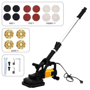 Portable Three head Dust free Grinder for Cement Floor Smoothing and Polishing