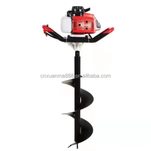 Post Hole Digger Gas Powered 62cc Post Hole Digger Fence Earth Auger Fence Power Earth Auger